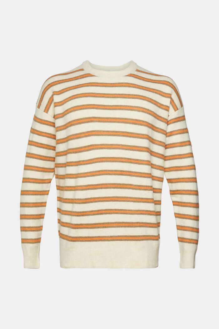 Strickpullover mit Streifen