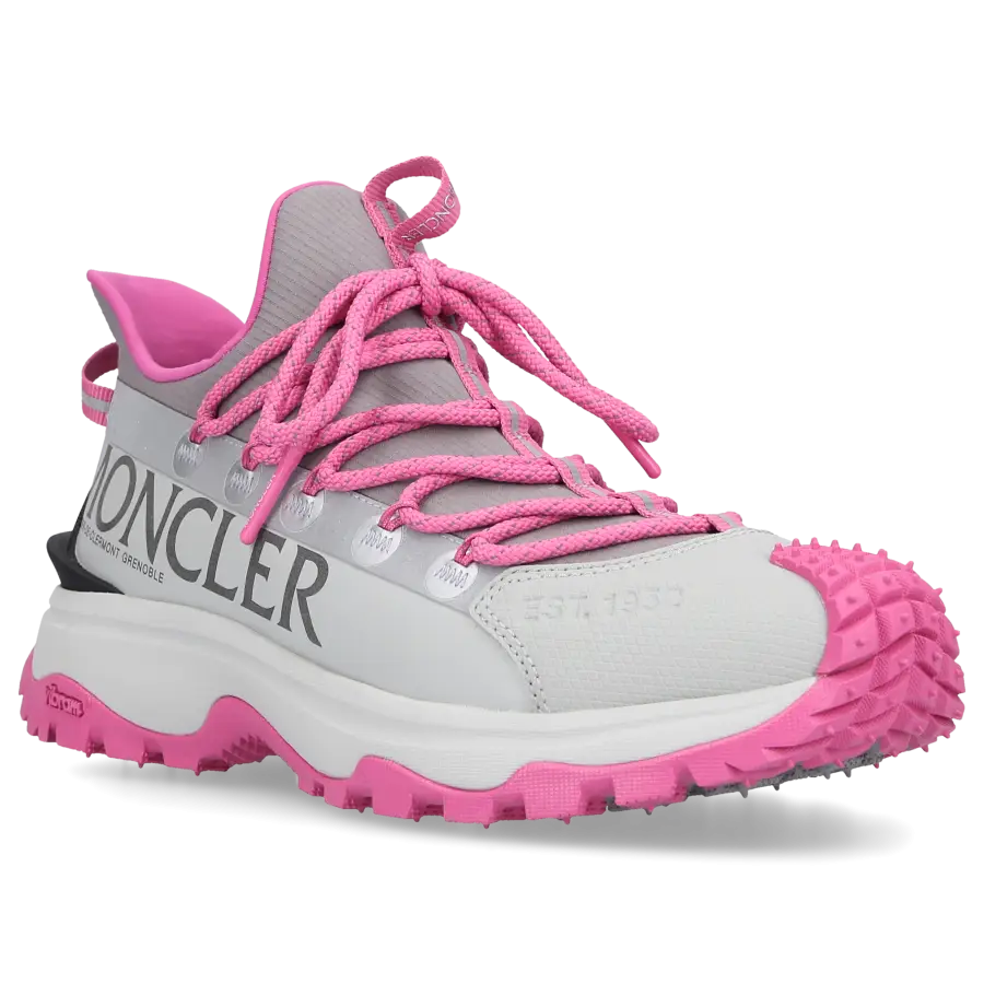 Moncler - Sneaker low TRAILGRIP LITE 2 Kalbsleder - grau