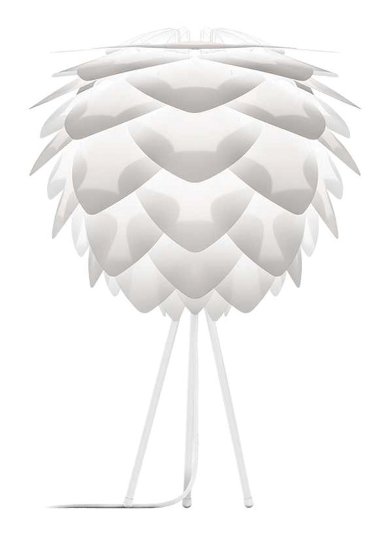 Lampe de table Umage Silvia avec base blanche