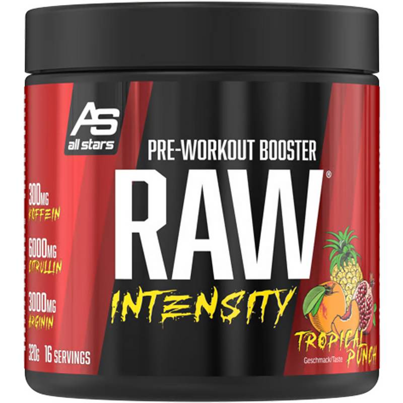 ALL STARS Raw Intensity Pre-Workout Booster Nahrung