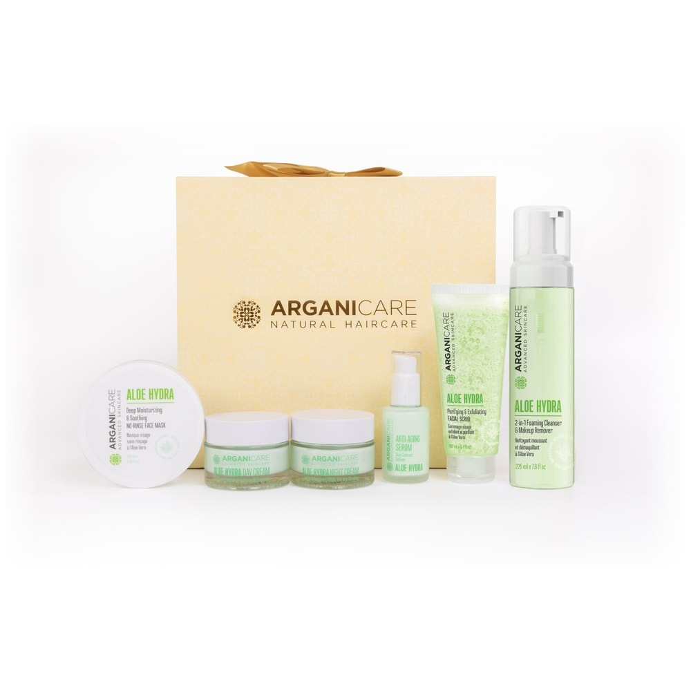 Arganicare Coffret Aloe Vera Skin Care Coffret hydratant à l'Aloe Vera