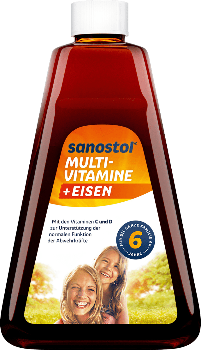 Multi-Vitamine plus Eisen, 460 ml
