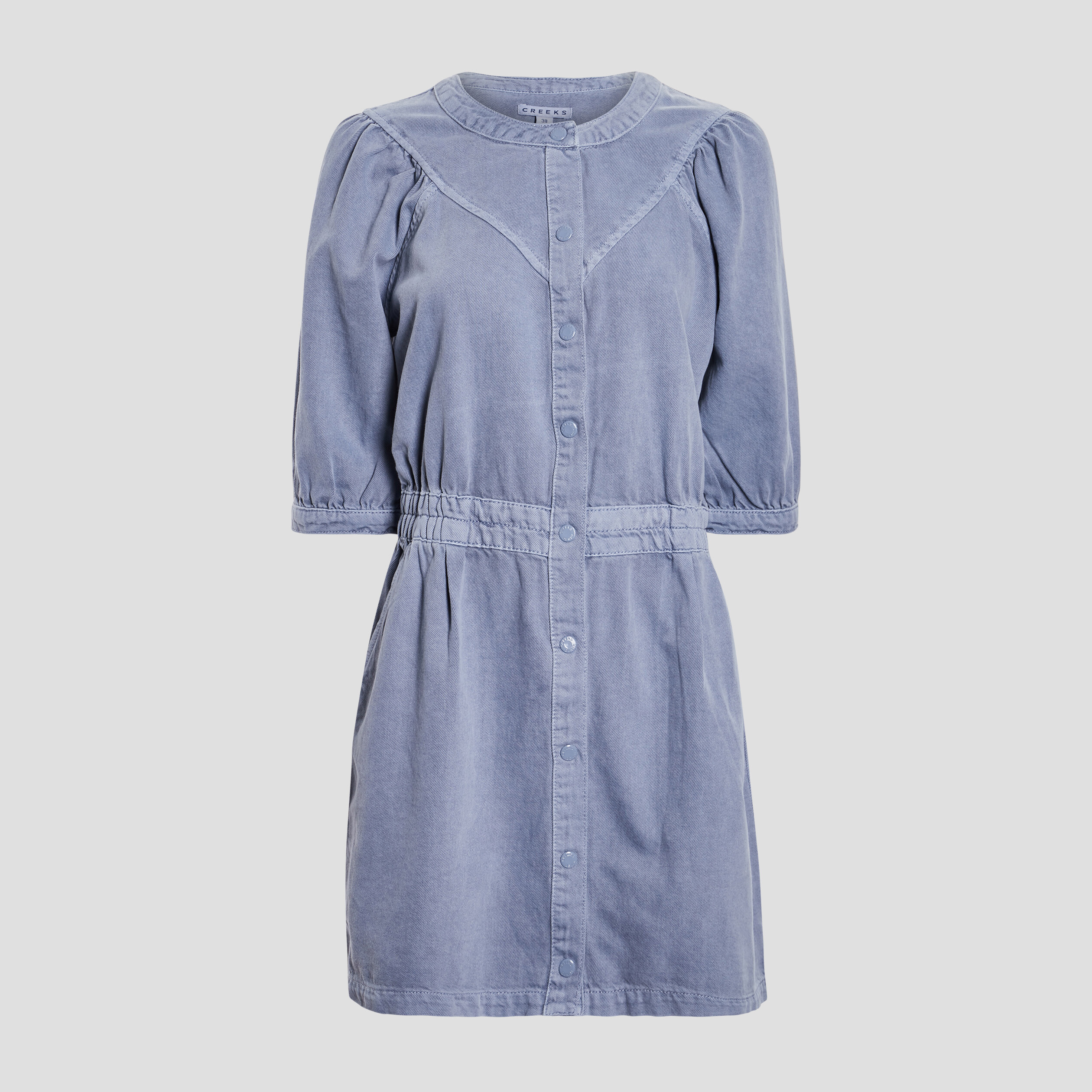 Robe chemise bleu femme | La Halle