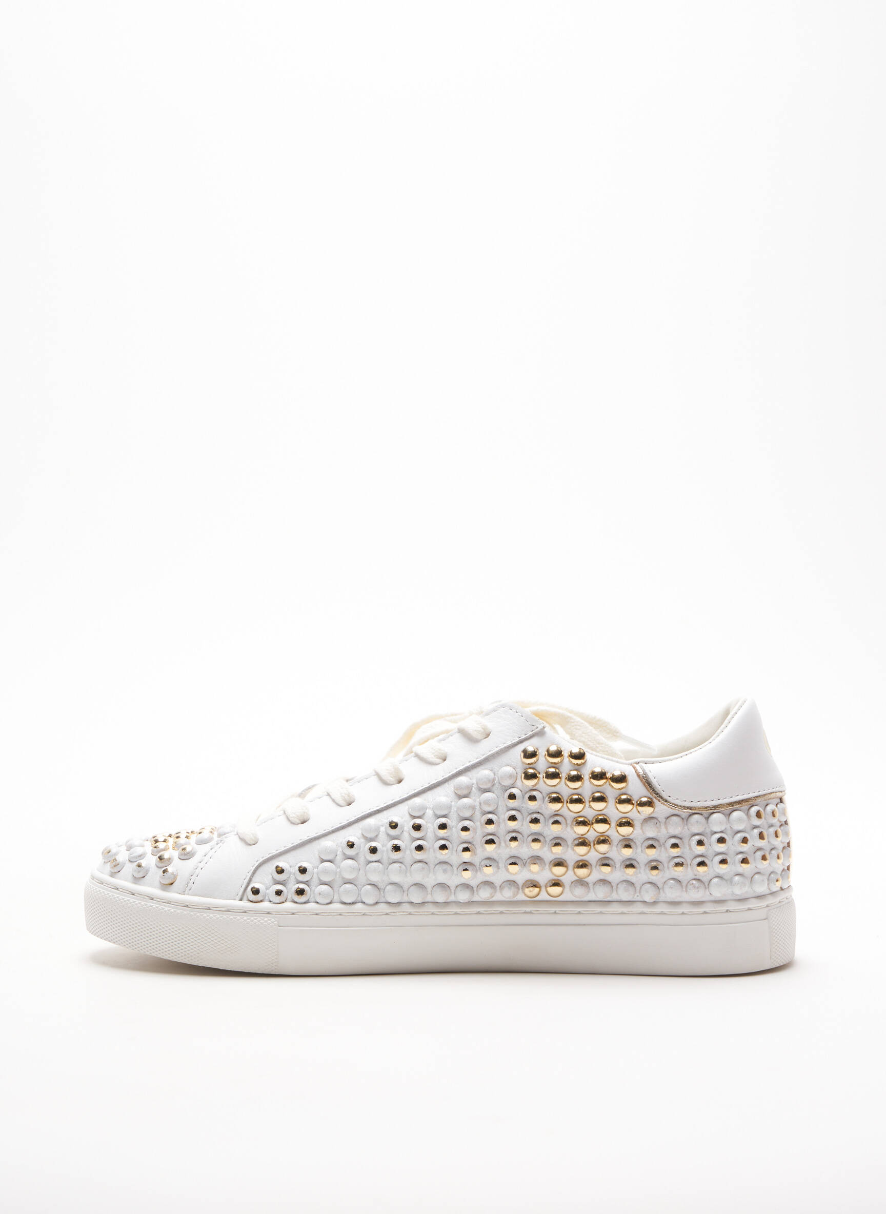 Crime London Baskets Femme couleur blanc