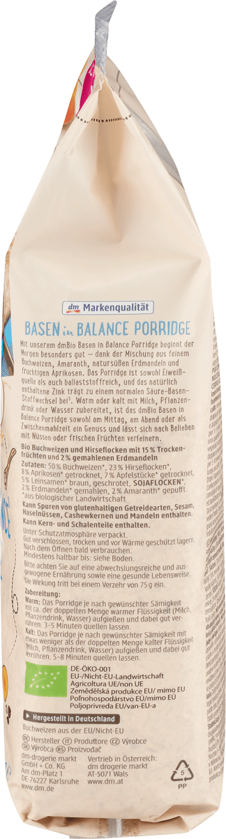 Basen in Balance Porridge, 500 g