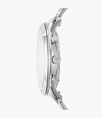 Fossil Herrenuhr Neutra Chronograph Edelstahl