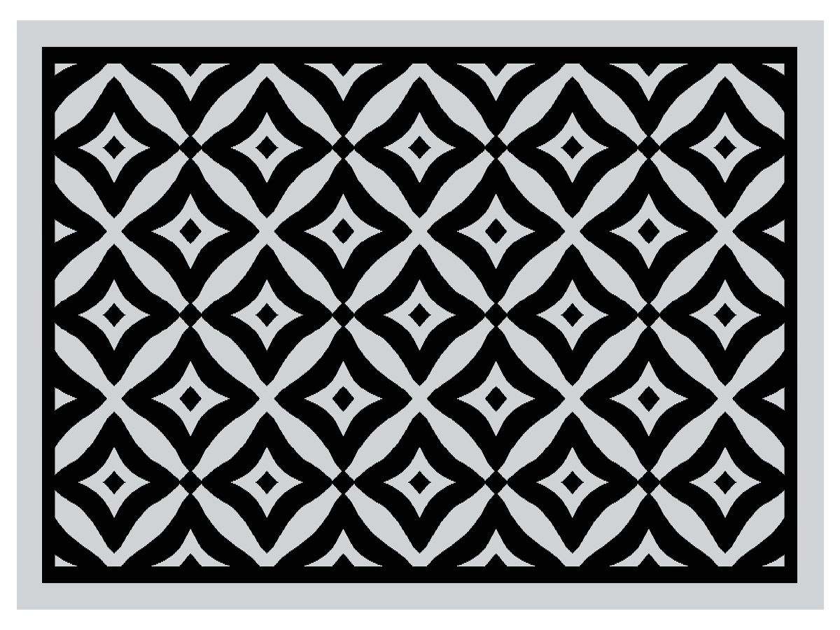 Obelink Patio Mat Cube 370 x 270 cm Zeltteppich