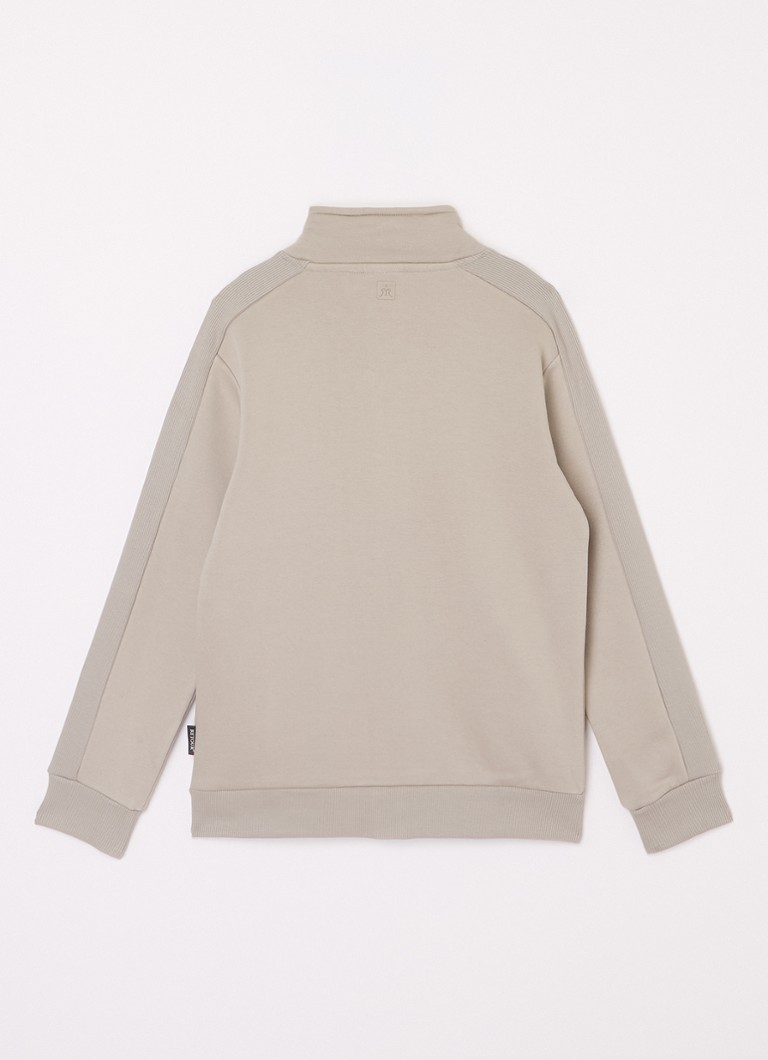 Bluza Damian marki Retour Jeans z organicznej mieszanki bawełny i logo.