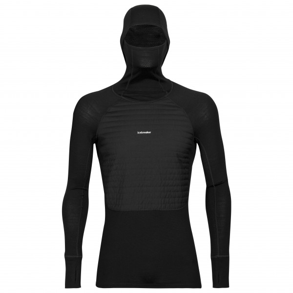 Icebreaker - Zoneknit Insulated L/S Hoodie - Merinounterwäsche