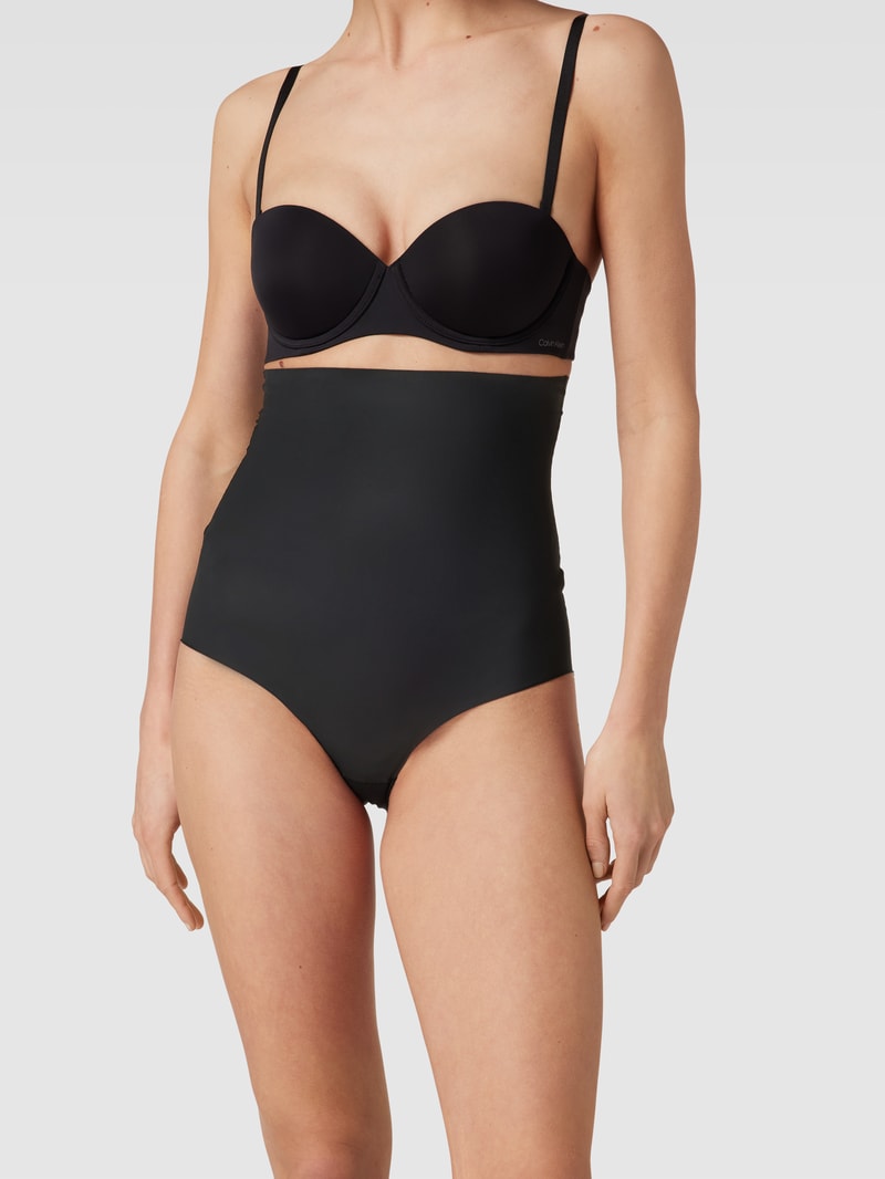 Shaping Pantie mit elastischem Bund in schwarz