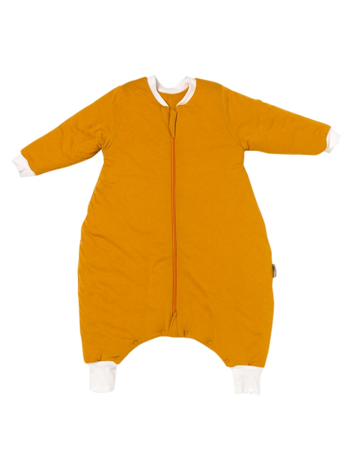 Schlummersack Schlafsack mit Füßen, 3.5 TOG in Orange günstig kaufen 122/128