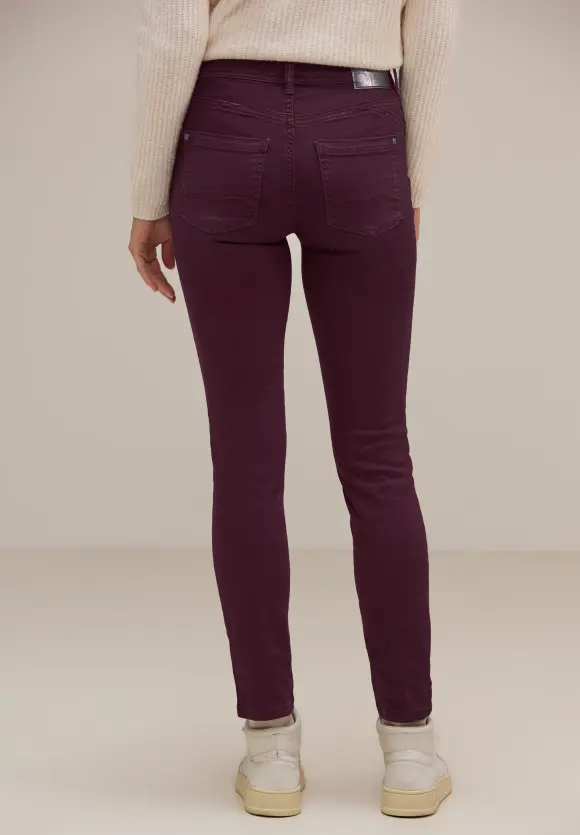 Street One Farbige Slim Fit Jeans