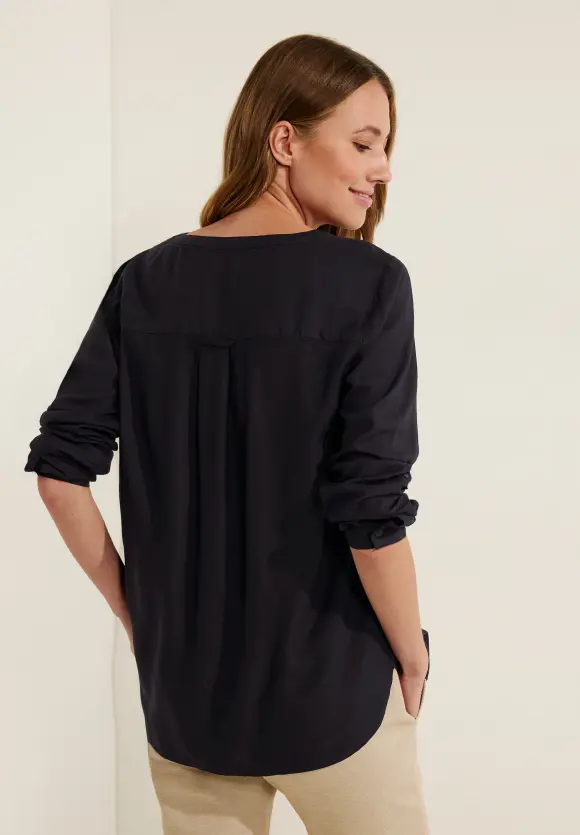 CECIL Bluse in Unifarbe