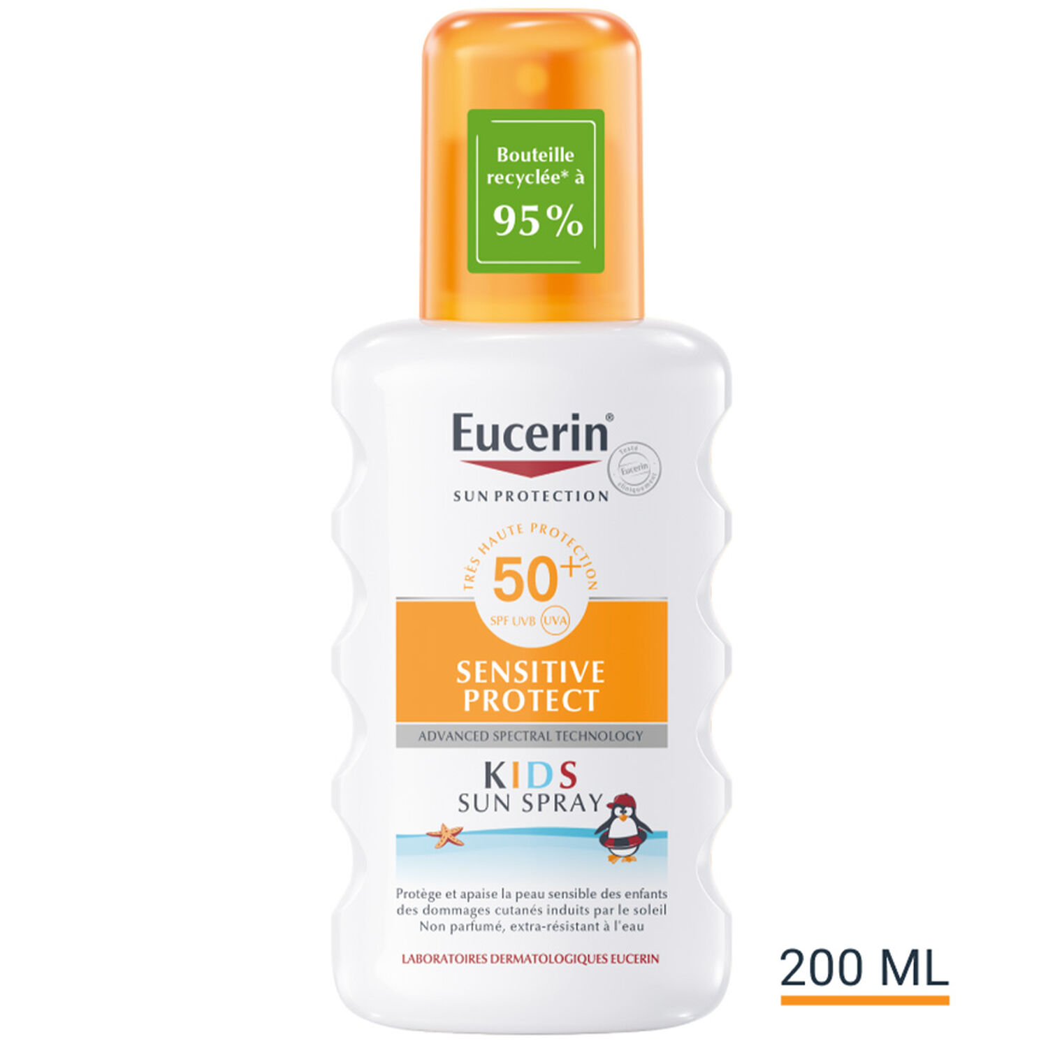 Eucerin Sun Sensitive Kids SPF50+ Spray Protecteur Pour Enfants - Peaux Sensibles
