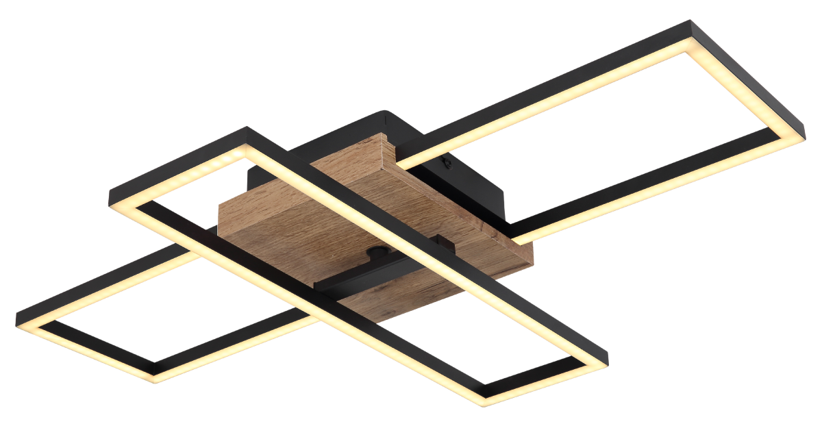 Globo LED Deckenleuchte Woody I