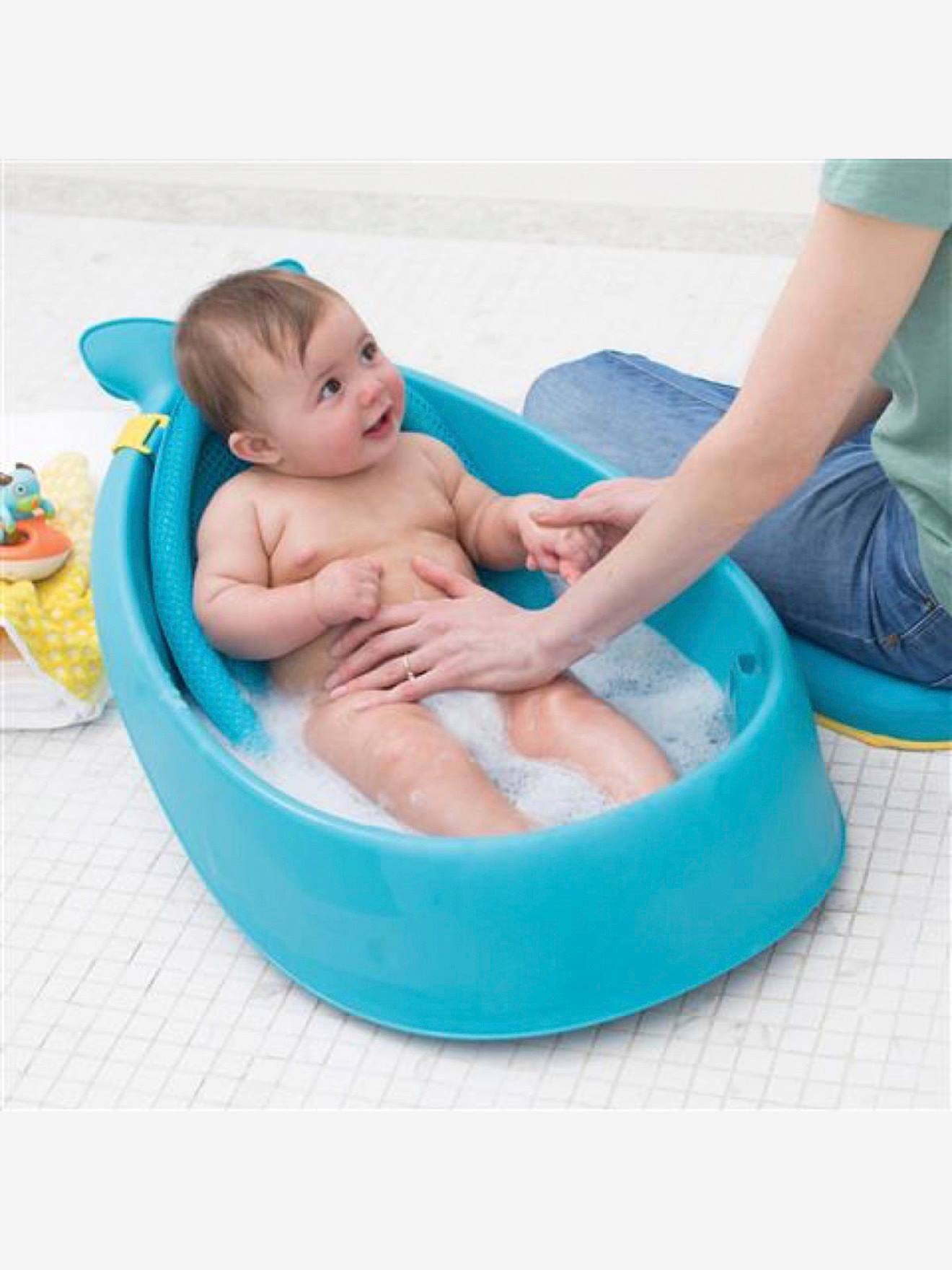 Baignoire évolutive Moby de SKIP HOP bleu