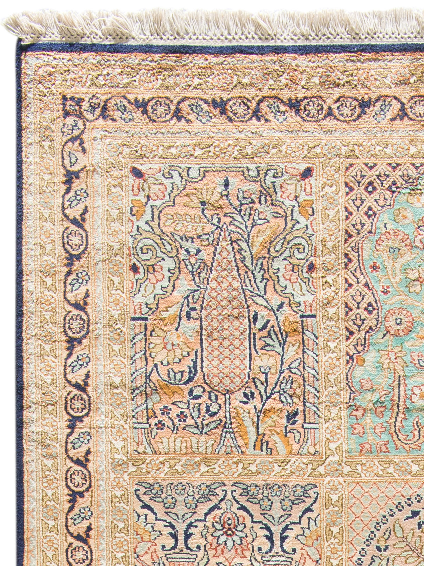 Kaschmir Seide 16/16 ca. 80 x 307 cm, Unikat / Einzelstück