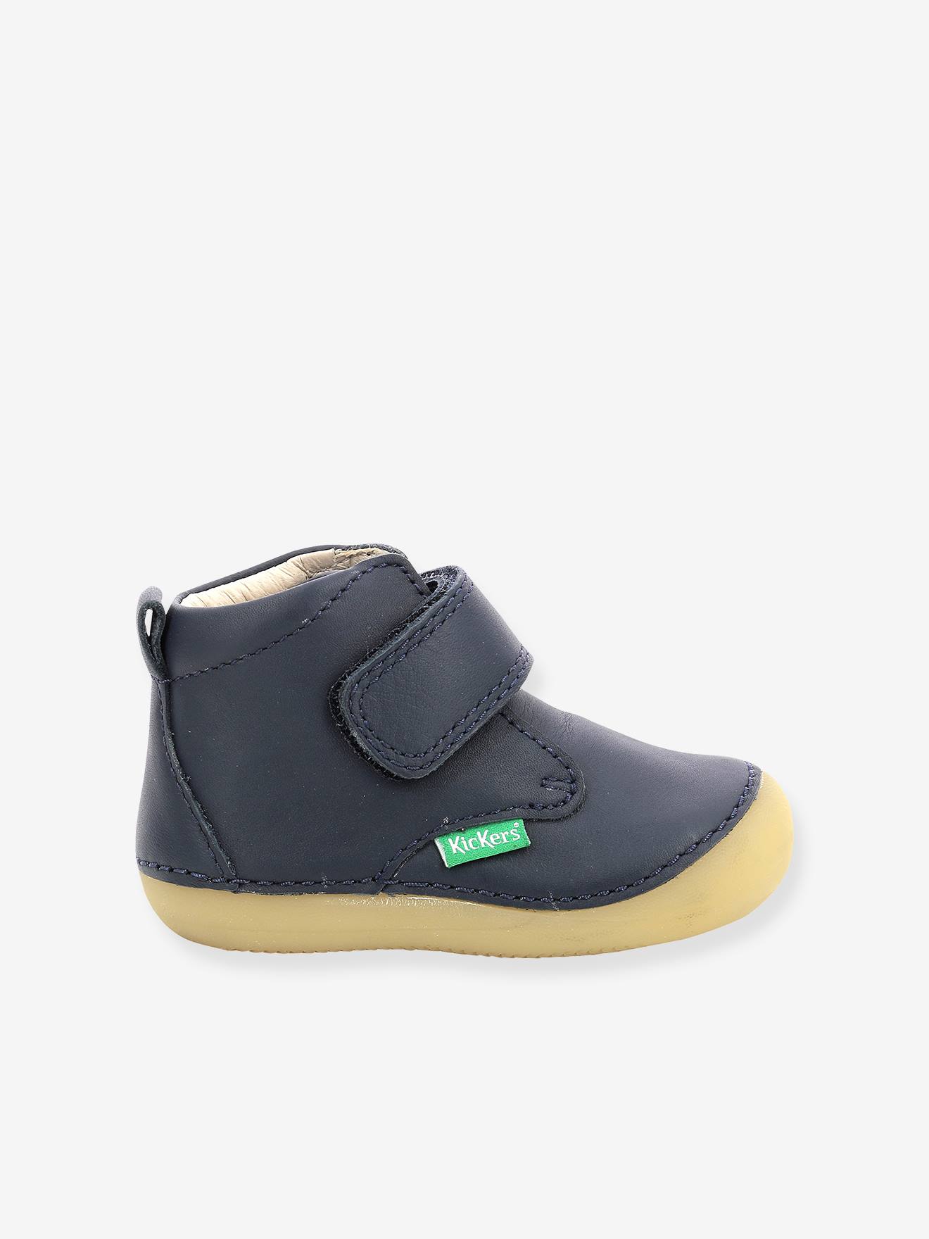 Bottillons cuir bébé garçon Sabio KICKERS® 1ers pas camel