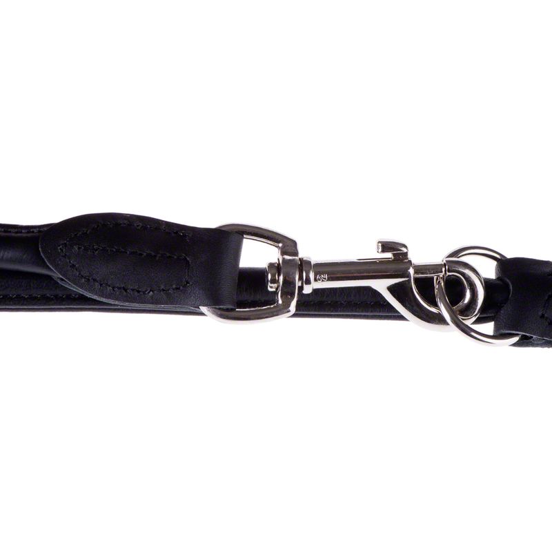 HUNTER Hundeleine Round & Soft Elk - schwarz zu TOP-Preisen