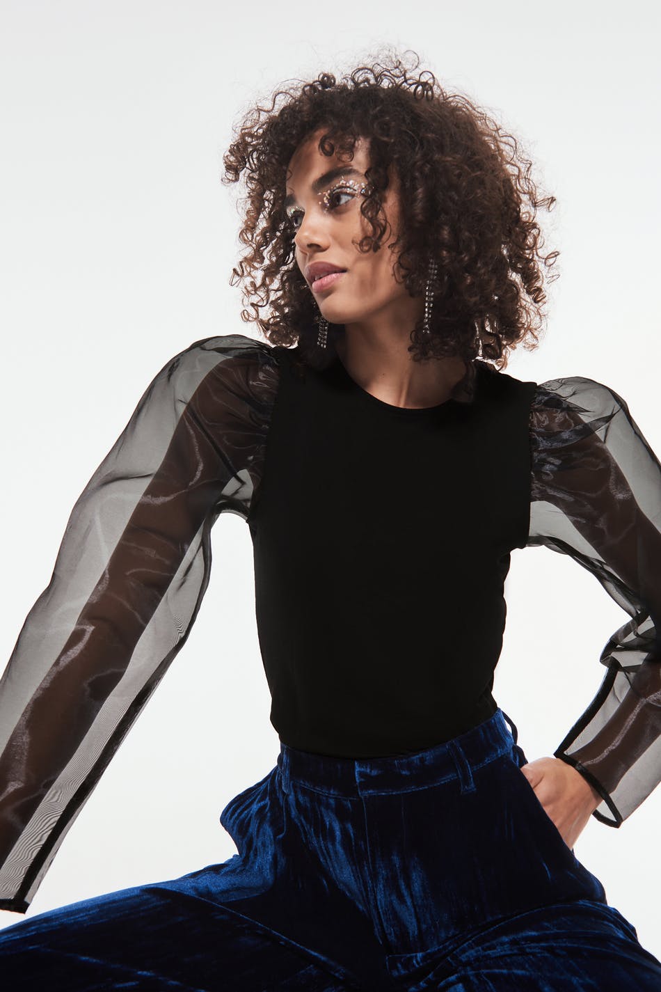 Juli organza top
