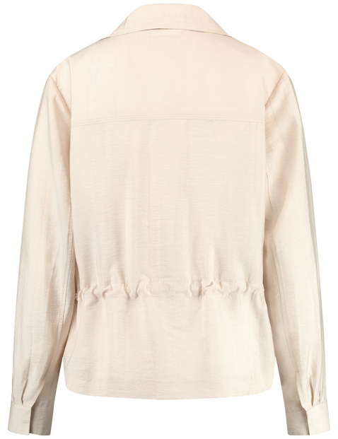 Leichte Blazerjacke mit Tunnelband