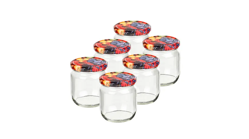 HI Vorratsglas 425ml 6er Set