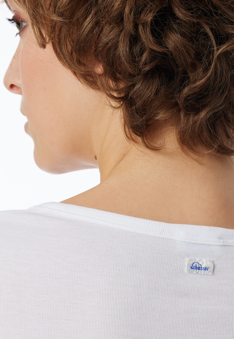 Shirt langarm weiß - Revival Berta