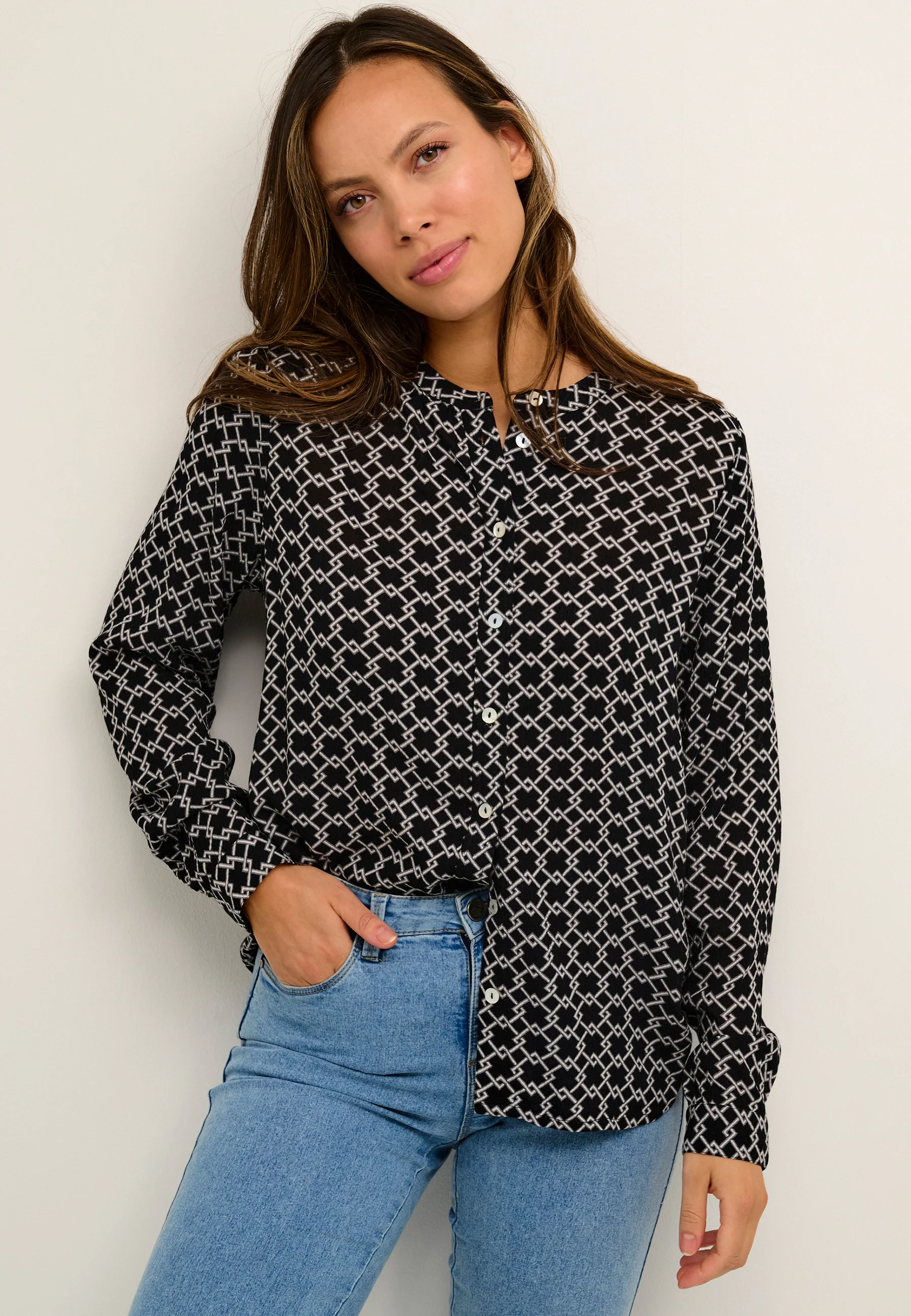 Blusa JADEN color café