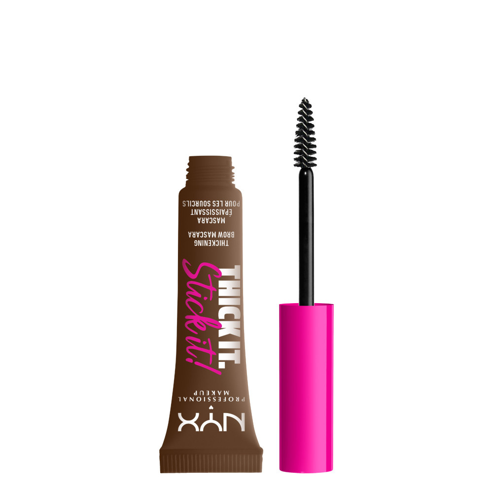 NYX Professional Makeup NYX Professional Makeup Mascara à Sourcils Thick It Stick It Brunette Mascara à Sourcils Epaississant Teinté