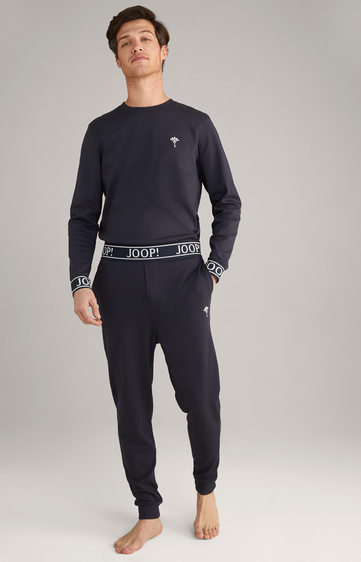 Loungewear Hose in Dunkelblau
