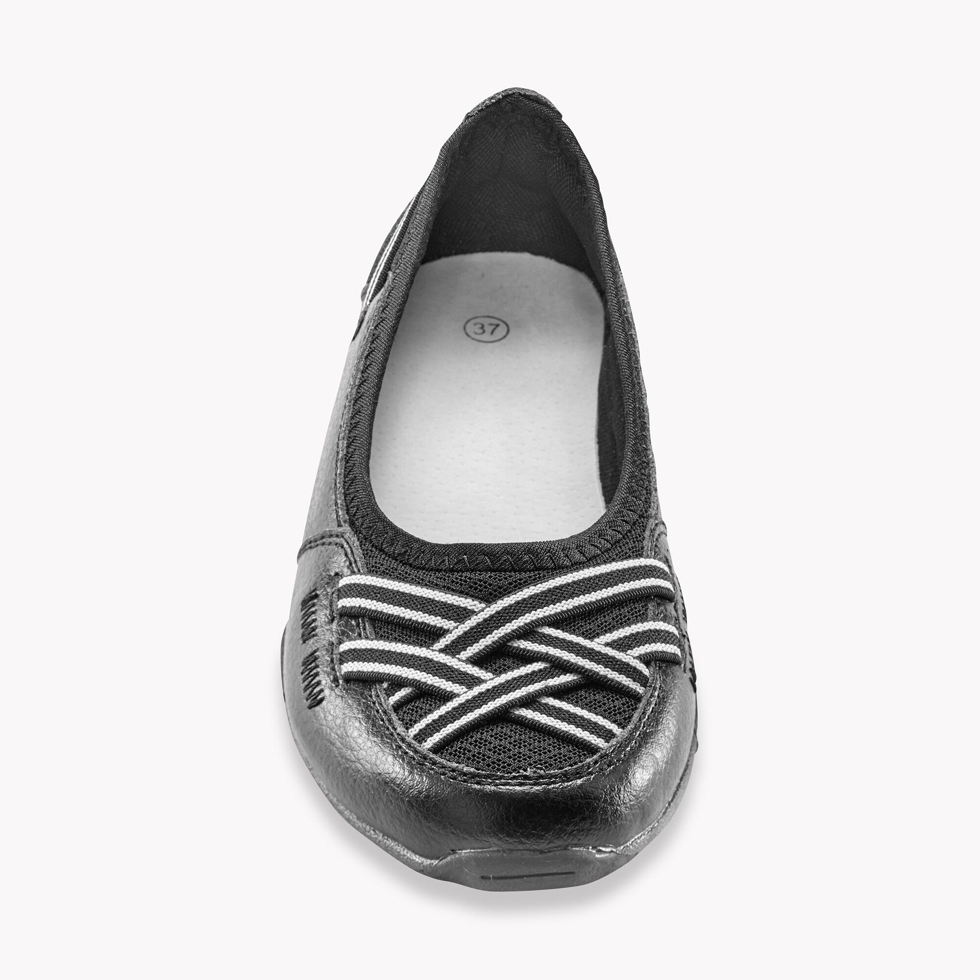 Ballerines souples en cuir