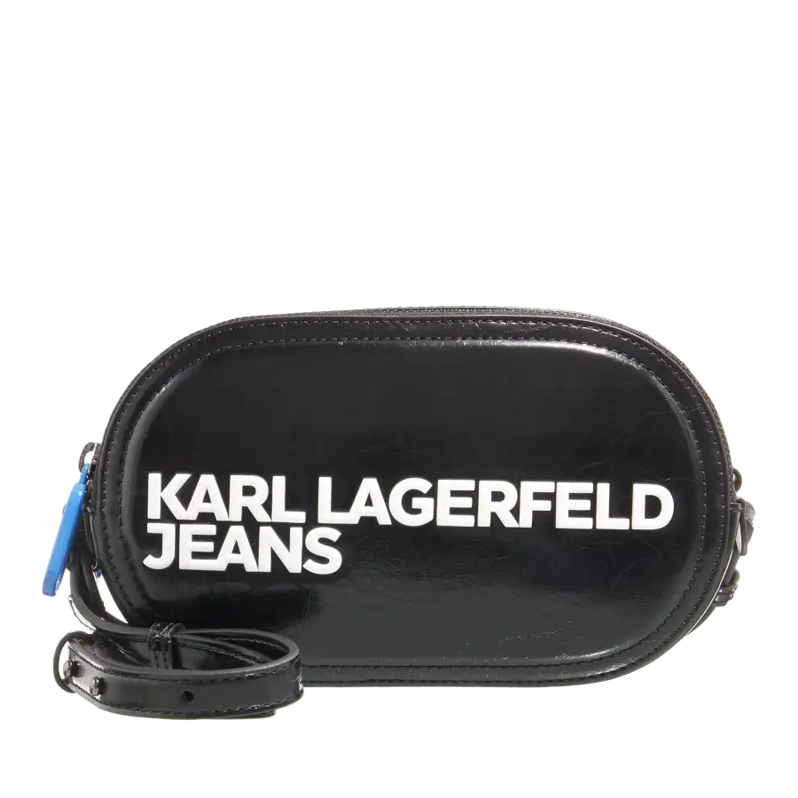 Karl Lagerfeld Jeans - Karl Lagerfeld Jeans Shoulder Bags Textil Blue - blau