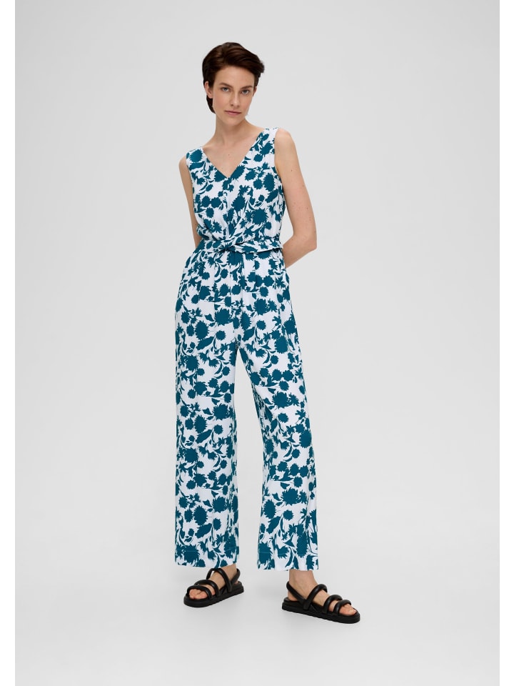 s.Oliver BLACK LABEL Overall lang in Petrol günstig kaufen