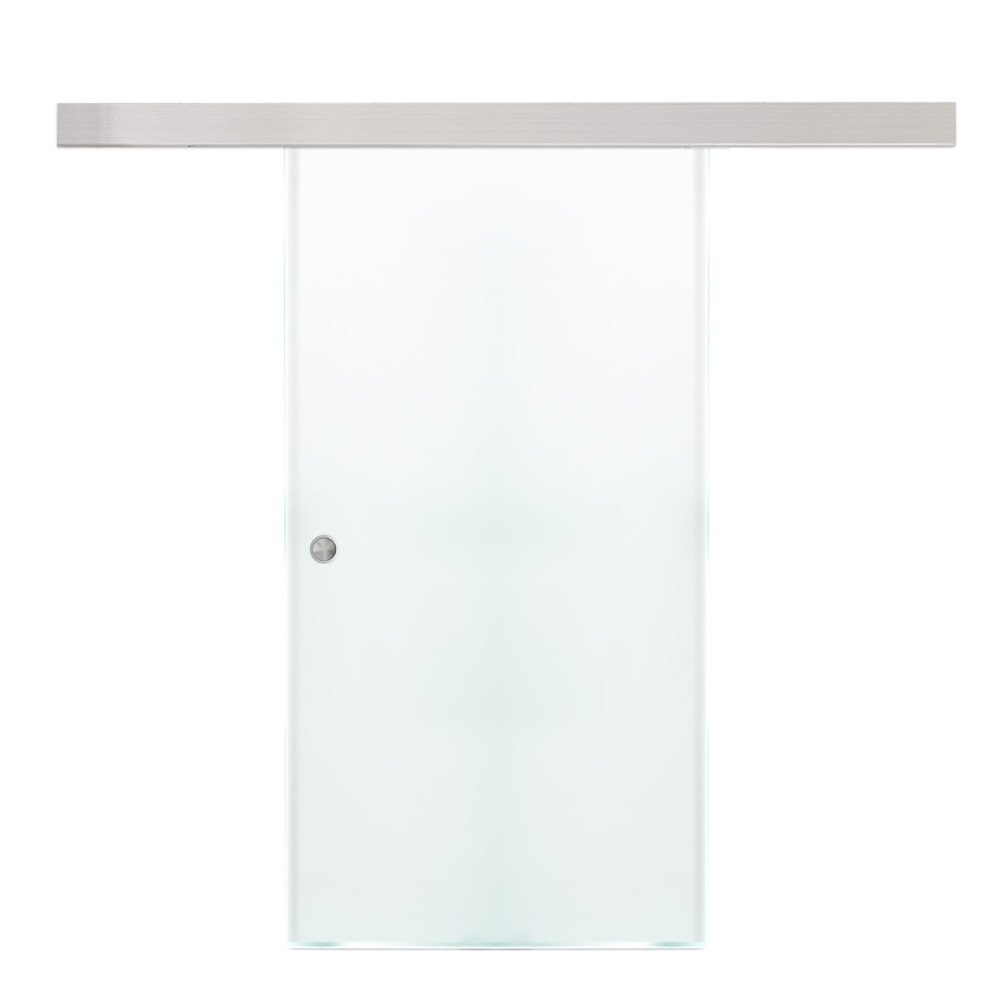 Home Deluxe Glasschiebetür SAPHIR – 205 x 90 cm Milchglas