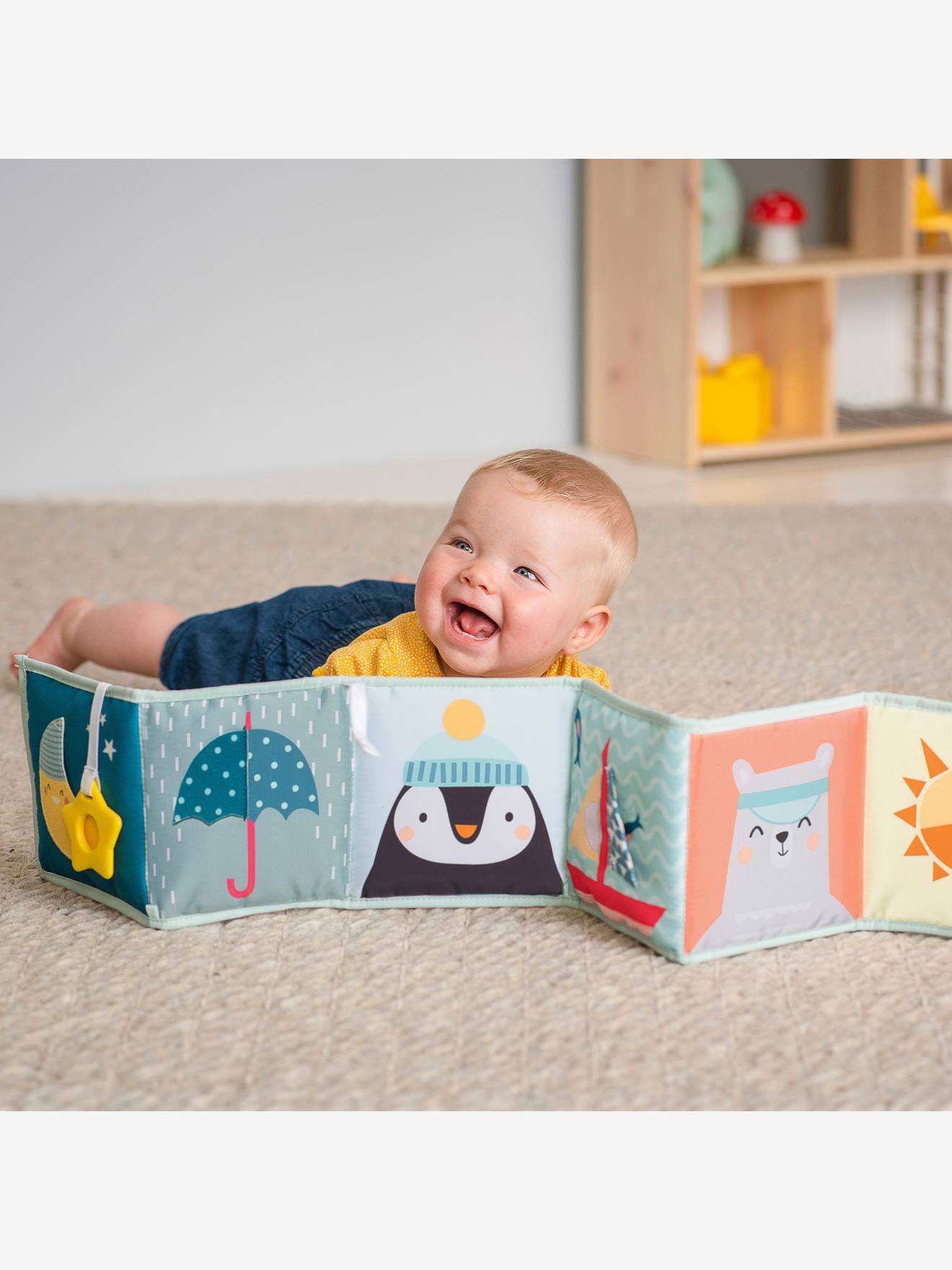Taf Toys Baby Stoffbuch, Kontrastbuch NORDPOL TAF TOYS - mehrfarbig