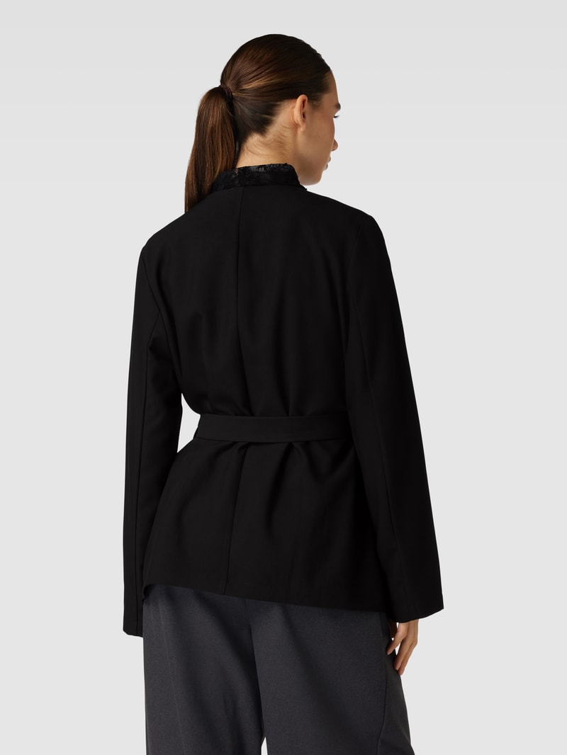 Blazer mit Reverskragen Modell 'BOSS' in black