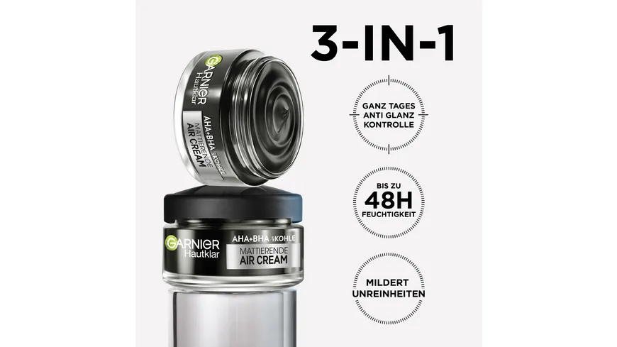 Garnier Hautklar AHA+BHA Air Cream 50 ml