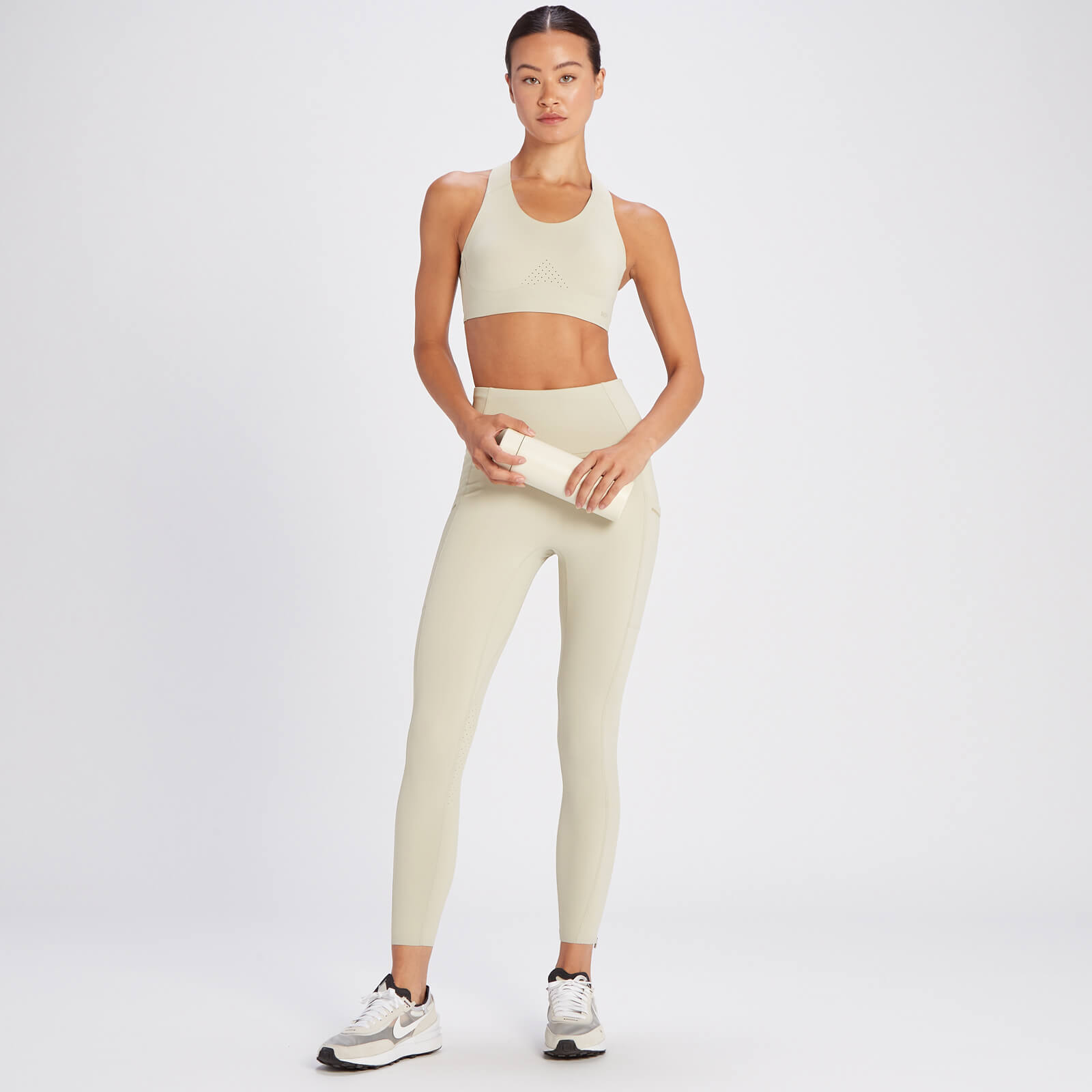 Brassière de sport MP Velocity Ultra pour femmes – Gris doux