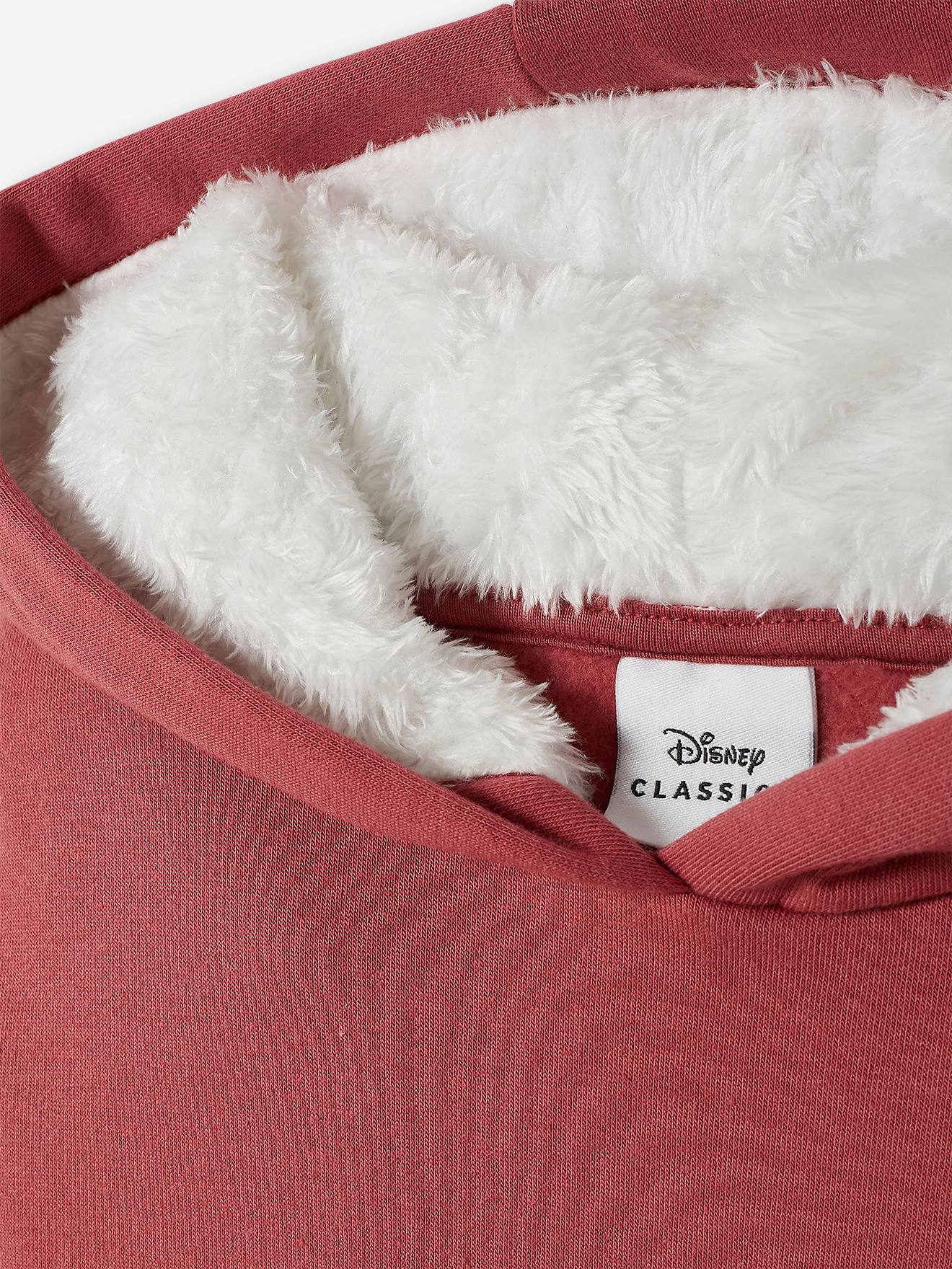 Sweat fille à capuche DS® Marie les Aristochats rose