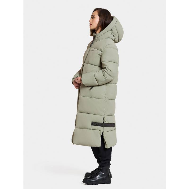 Didriksons Nomi Long Steppmantel Damen