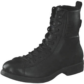 Replay Schnür Boots in schwarz