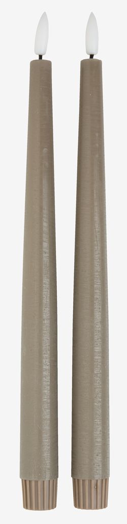 GUDMUND Lustre LED GUDMUND H29cm gris 2 pcs/paquet