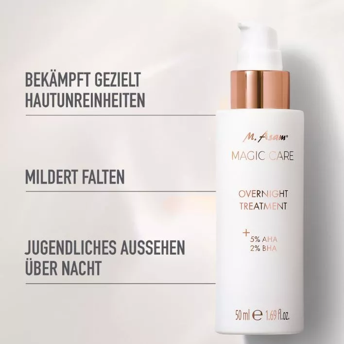 MAGIC CARE Overnight Treatment AHA & BHA Fruchtsäurepeeling