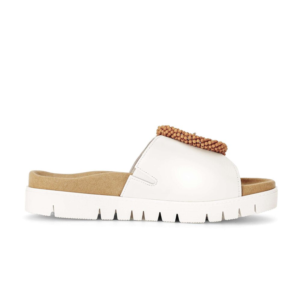 Gabor fashion Pantolette weiß