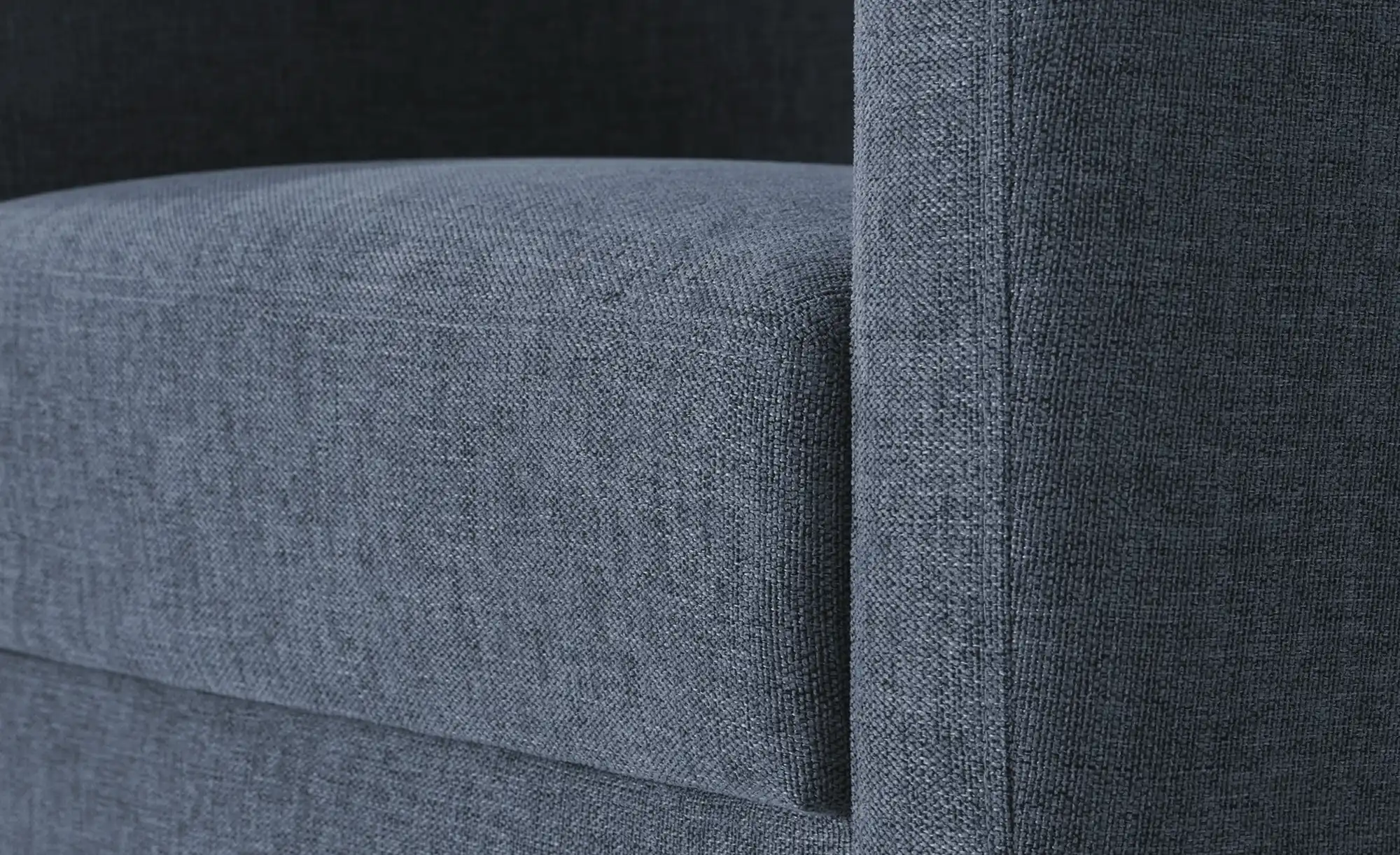 Sessel aus Flachgewebe
