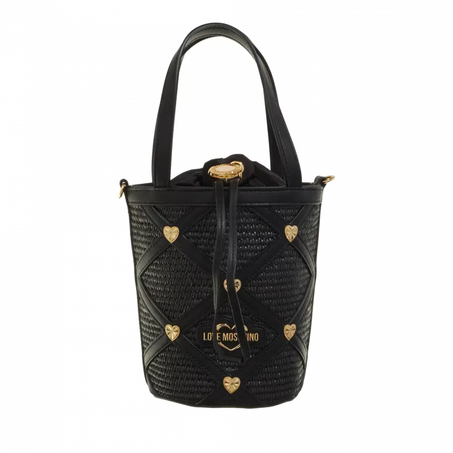 Love Moschino - Love Moschino Shoulder Bags Kunstleder Black - schwarz