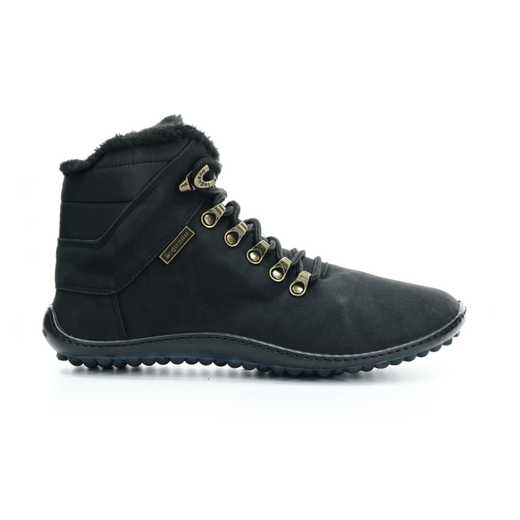 Leguano Husky Black Winterbarfußschuhe