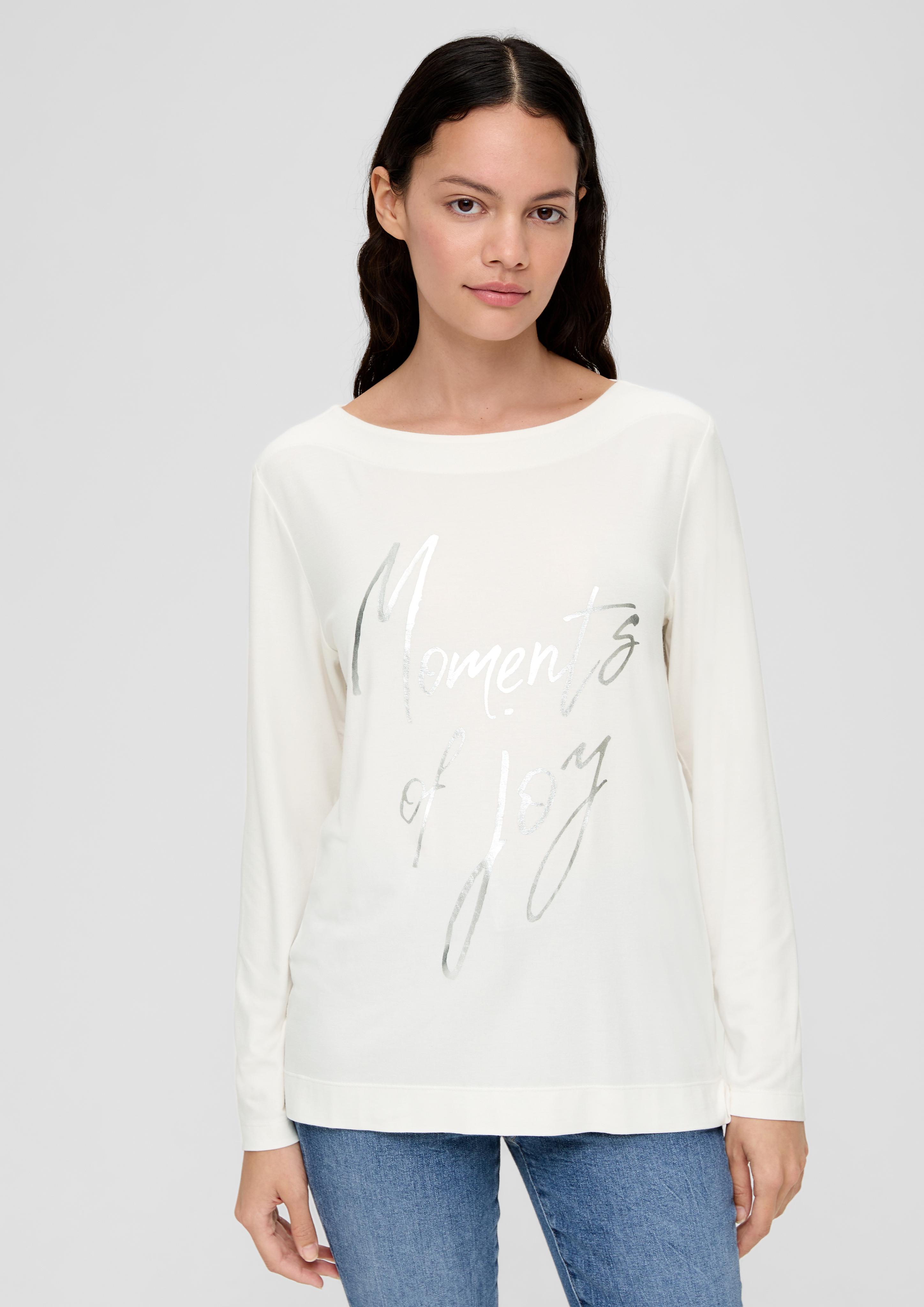 Longsleeve aus Viskosestretch  2136108-02D0