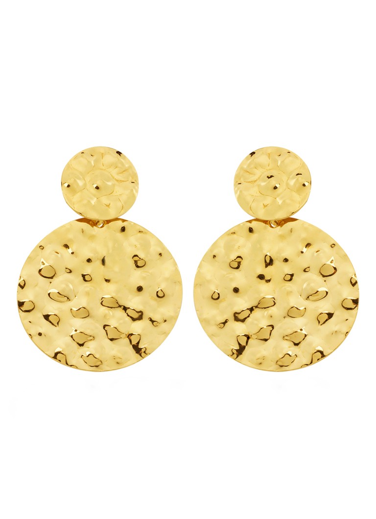 Casa Jewelry Double Bounce gold-plated stud earrings