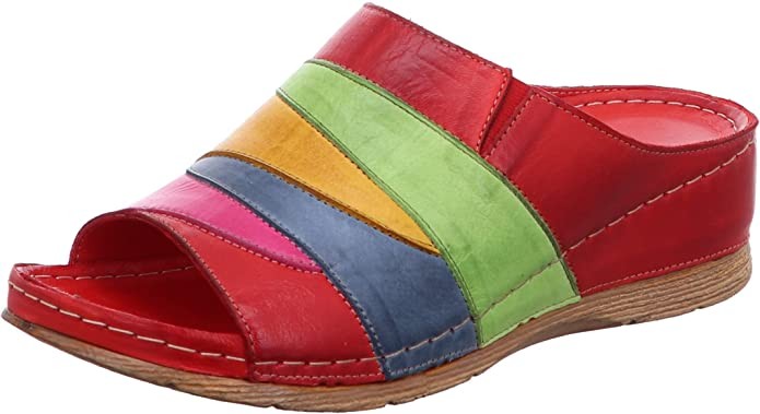 GEMINI Klassische Sandalen rot
